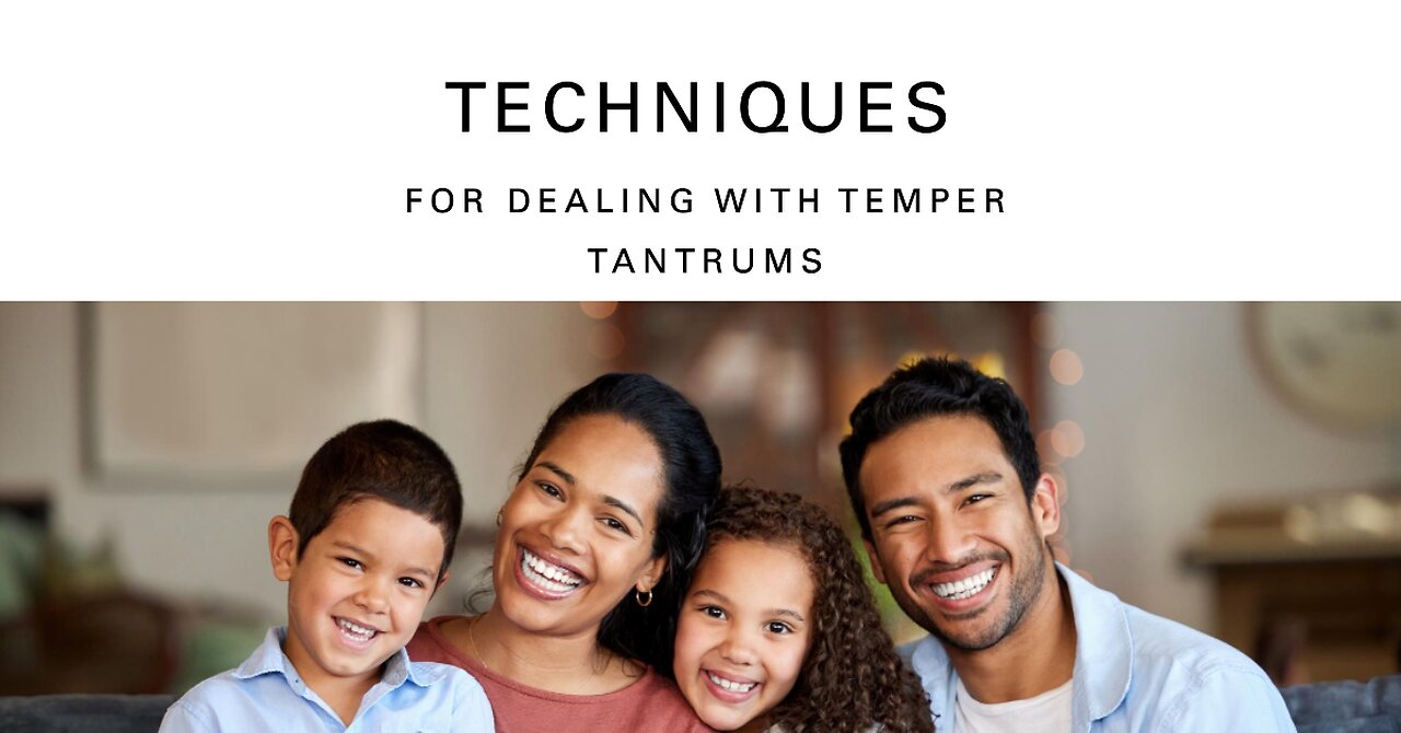 Dealing with Temper Tantrums