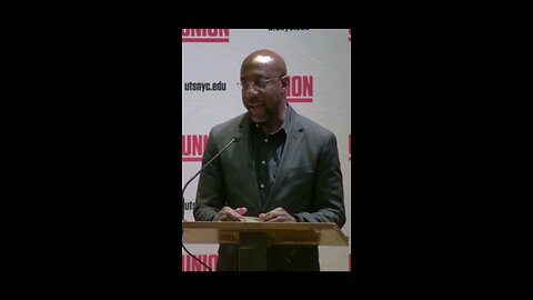 Raphael Warnock at Alma Mater Union Theological Seminary - In Love with Change