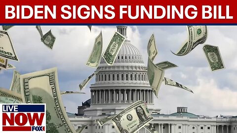 Biden signs government funding bill, averting shutdown crisis | LiveNOW from FOX