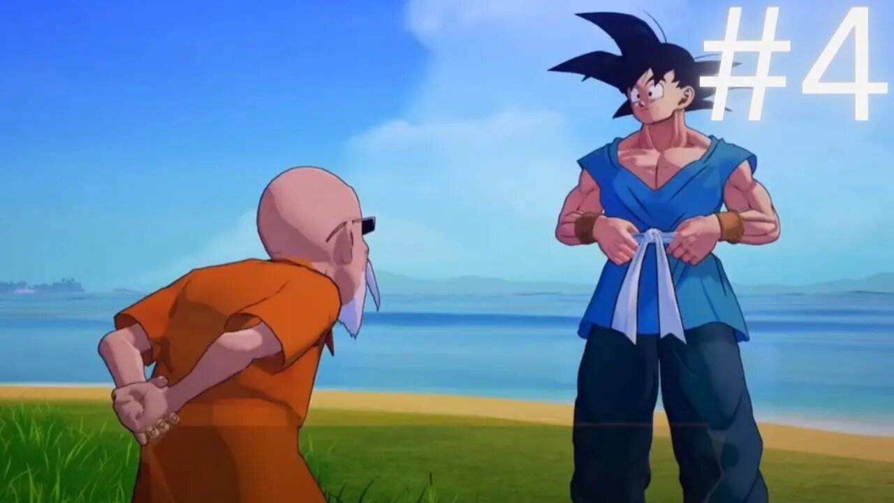 Goku Visits Master Roshi - Dragonball Z Kakarot - Gokus Next Journey