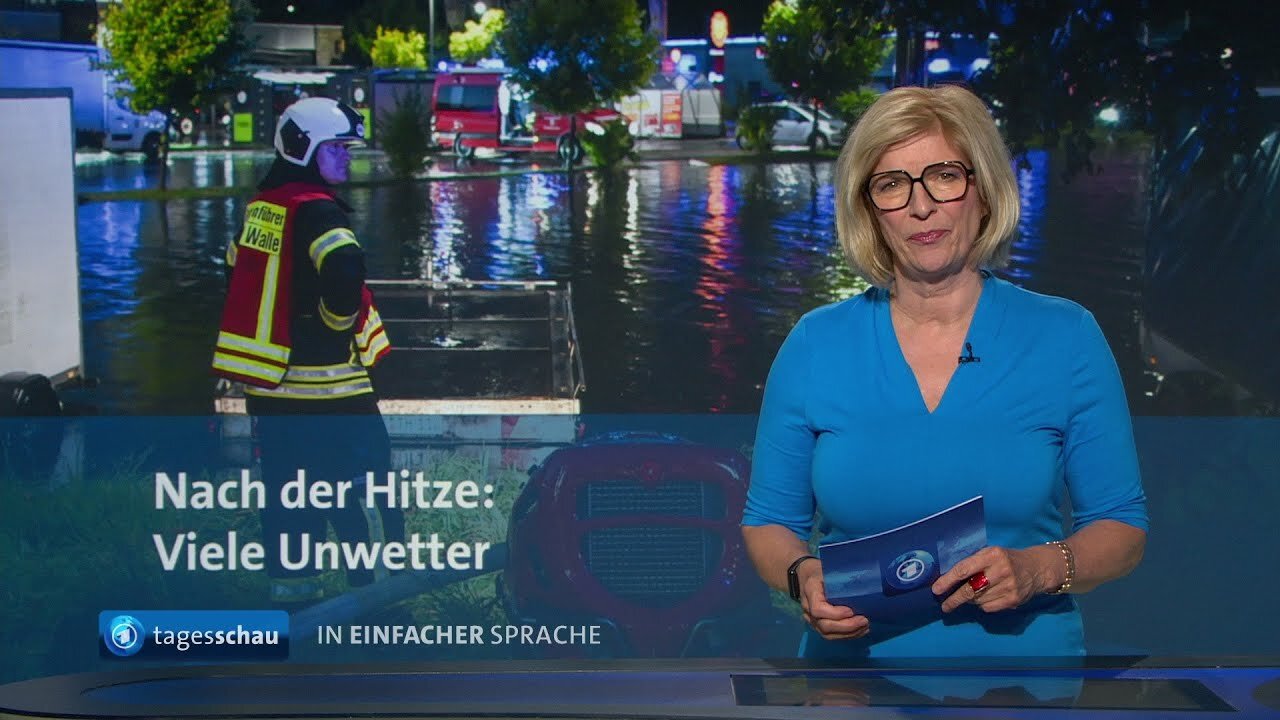 tagesschau in Einfacher Sprache 19:00 Uhr, 14.08.2024