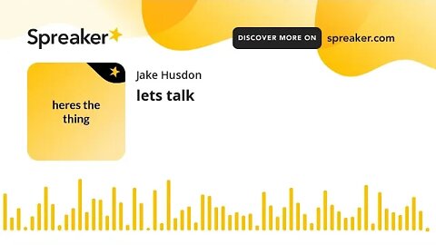 lets talk (made with Spreaker)