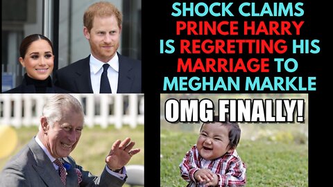 Shock Claims Harry is Regretting Marriage to Meghan Markle!