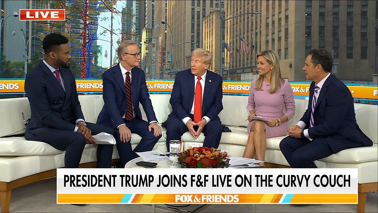 Fox & Friends: President Donald Trump Interview