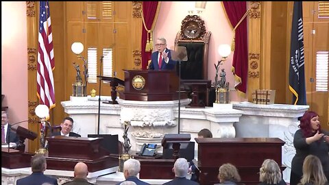 In State of the State address, DeWine touts economic development; Dems lash back over redistricting debacle