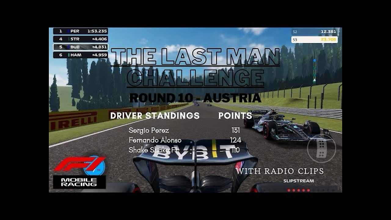 THE LAST MAN CHALLENGE | Round 10- AUSTRIA | F1 MOBILE RACING 2023