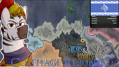 Hearts of Iron IV Equestria at War: Colthage Republic (Episode: 01)
