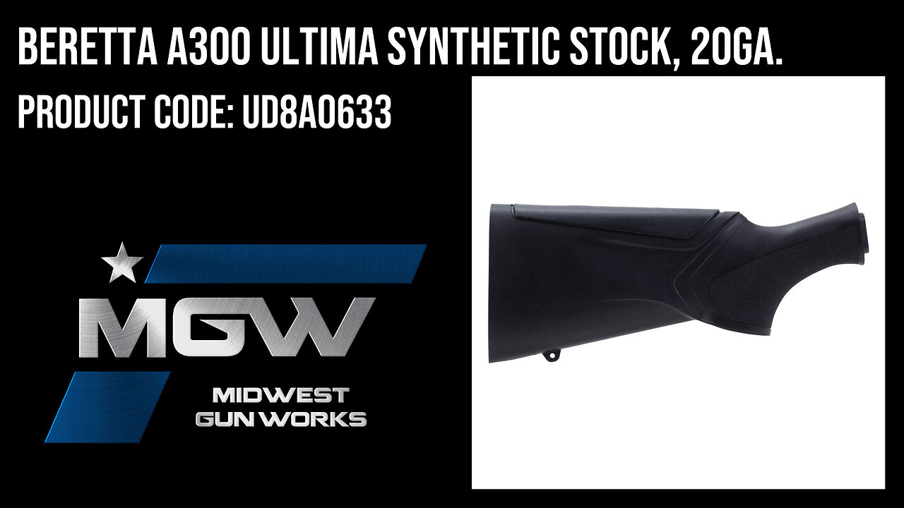 Beretta A300 Ultima Synthetic Stock, 20ga. - UD8A0633