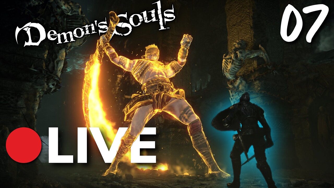 🔴LIVE - Tonight we finally DESTROY all the Demon's Souls! The Finale