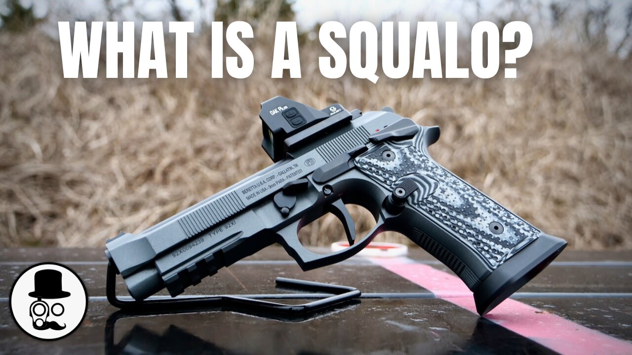 Beretta 92XI Squalo - Single Action Beretta Ready to Race
