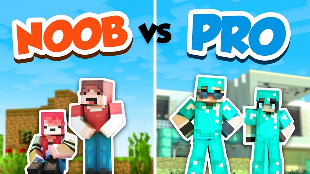 Minecraft NOOB vs PRO: HIDDEN BASE in Minecraft