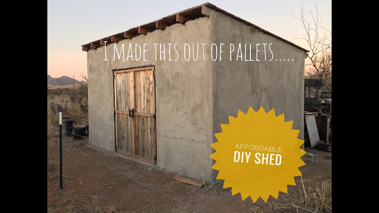 DIY Shed Build On A Budget