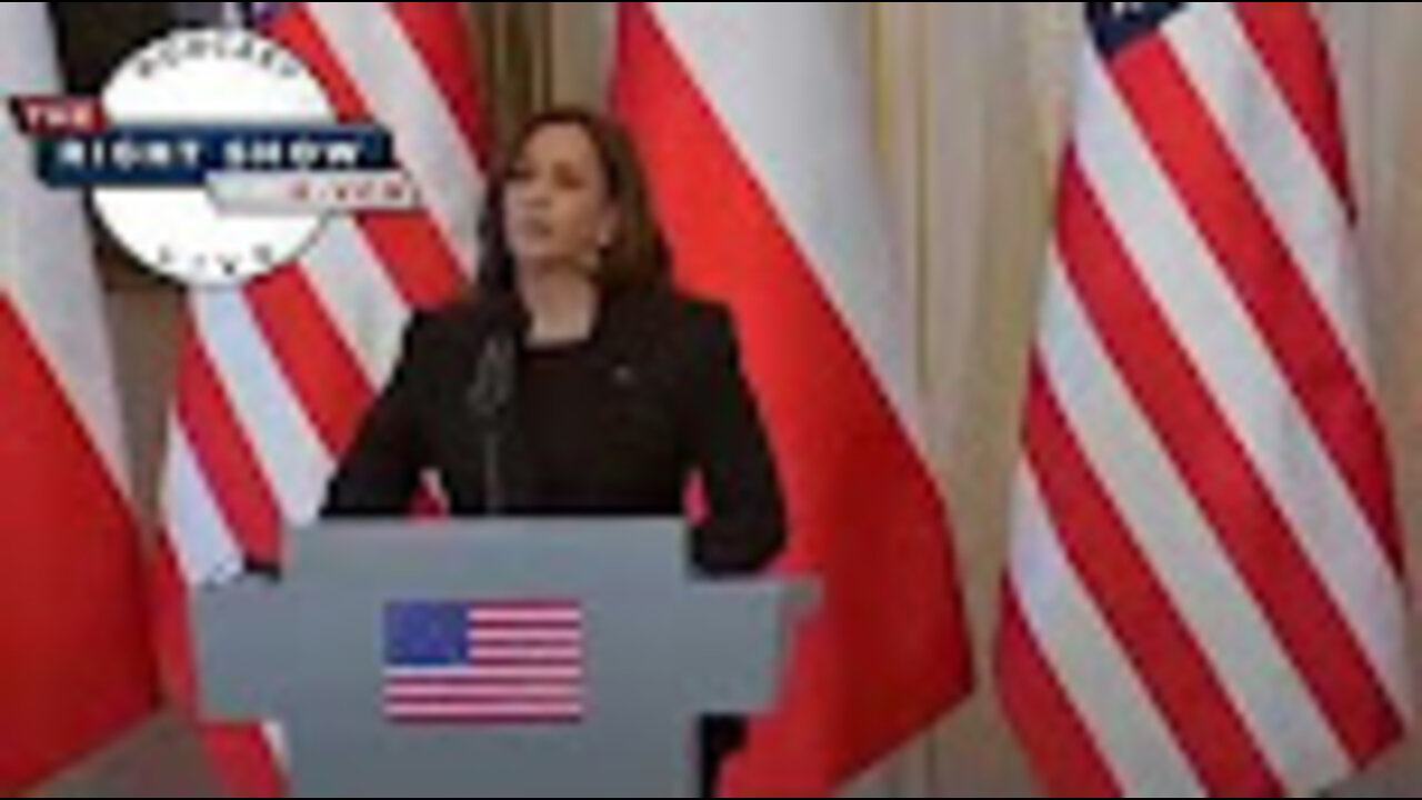 Kamala Cackles During Refugee Question (comedian K-von cringes)