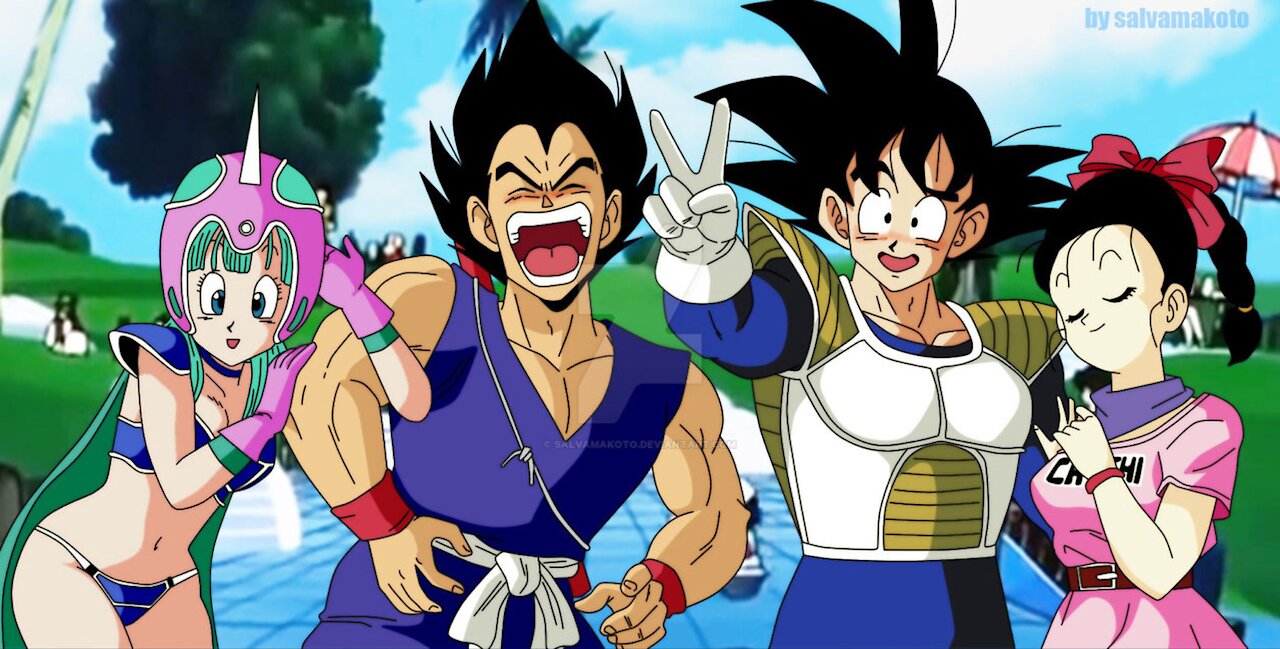 Goku Black cobrando cuota de piso, pero llega el Gogeta Loko y le parte su madre. Parte 2 (Parodia)