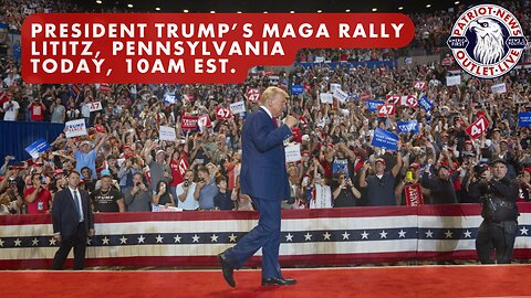 FULL SPEECH REPLAY: President Trump's MAGA Rally, Lititz, PA. | 11-03-2024