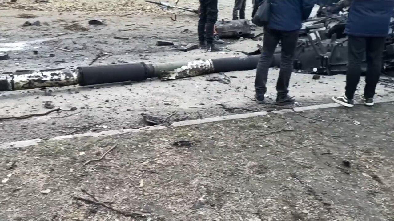 #Melitopol T-64BV Ukrainian Tank destroyed by Russian invaders