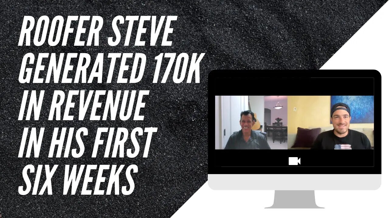 This Roofer Generated 170k+ in Revenue in 6 Weeks