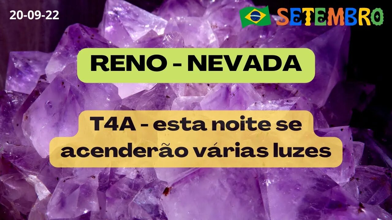 T4A esta noite se acenderão várias luzes