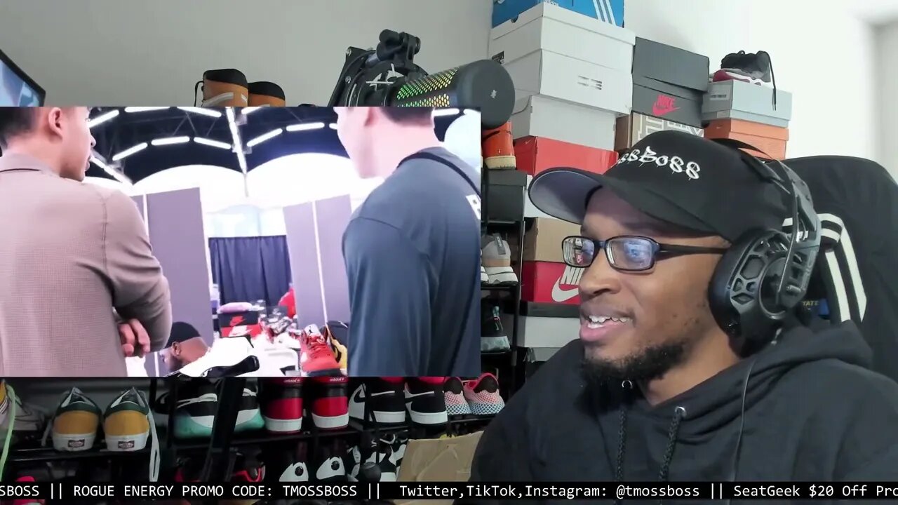 Exposing SCAMMER at SneakerCon. REACTION!