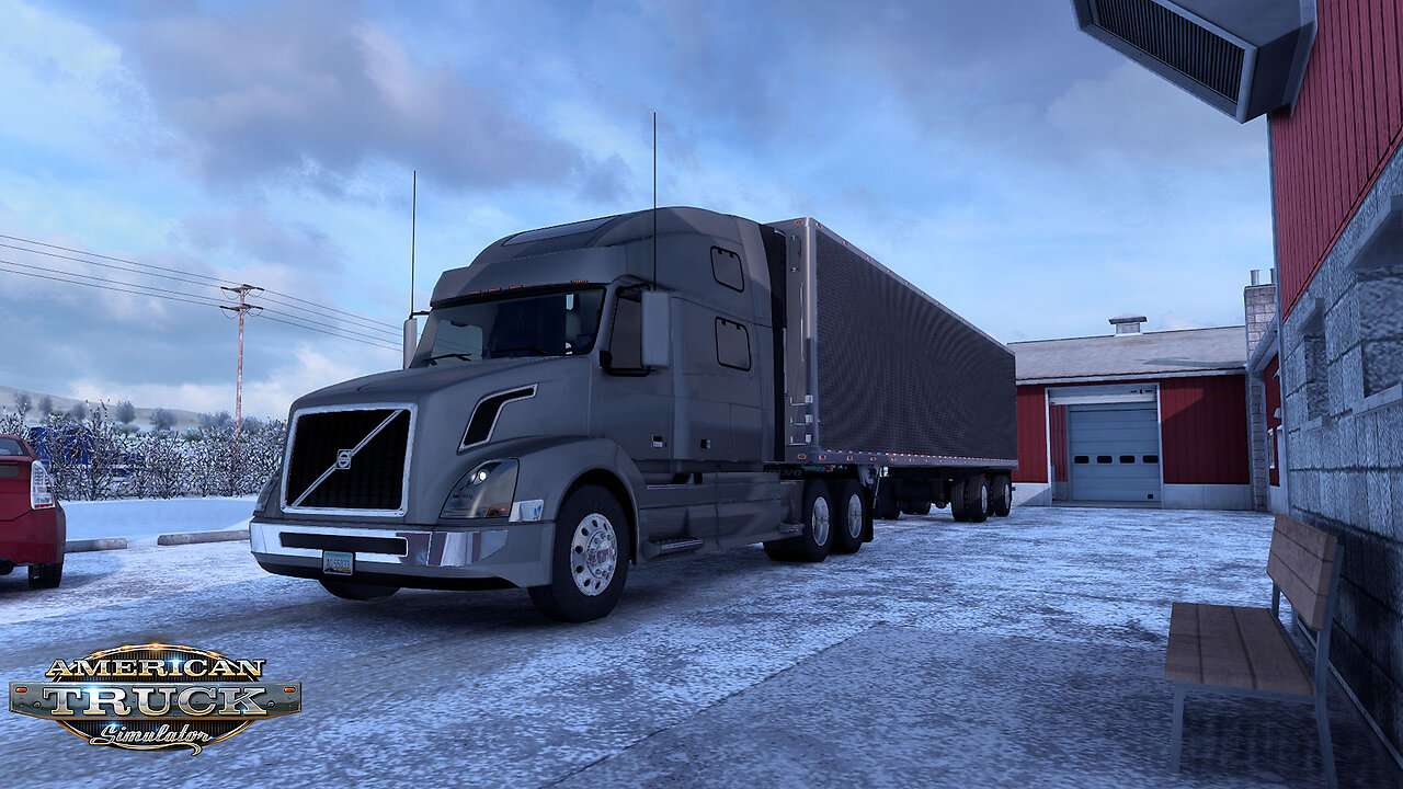 ATS Gameplay | Volvo VNL | Yakima WA to Portland OR | Frozen Food 38,392lb