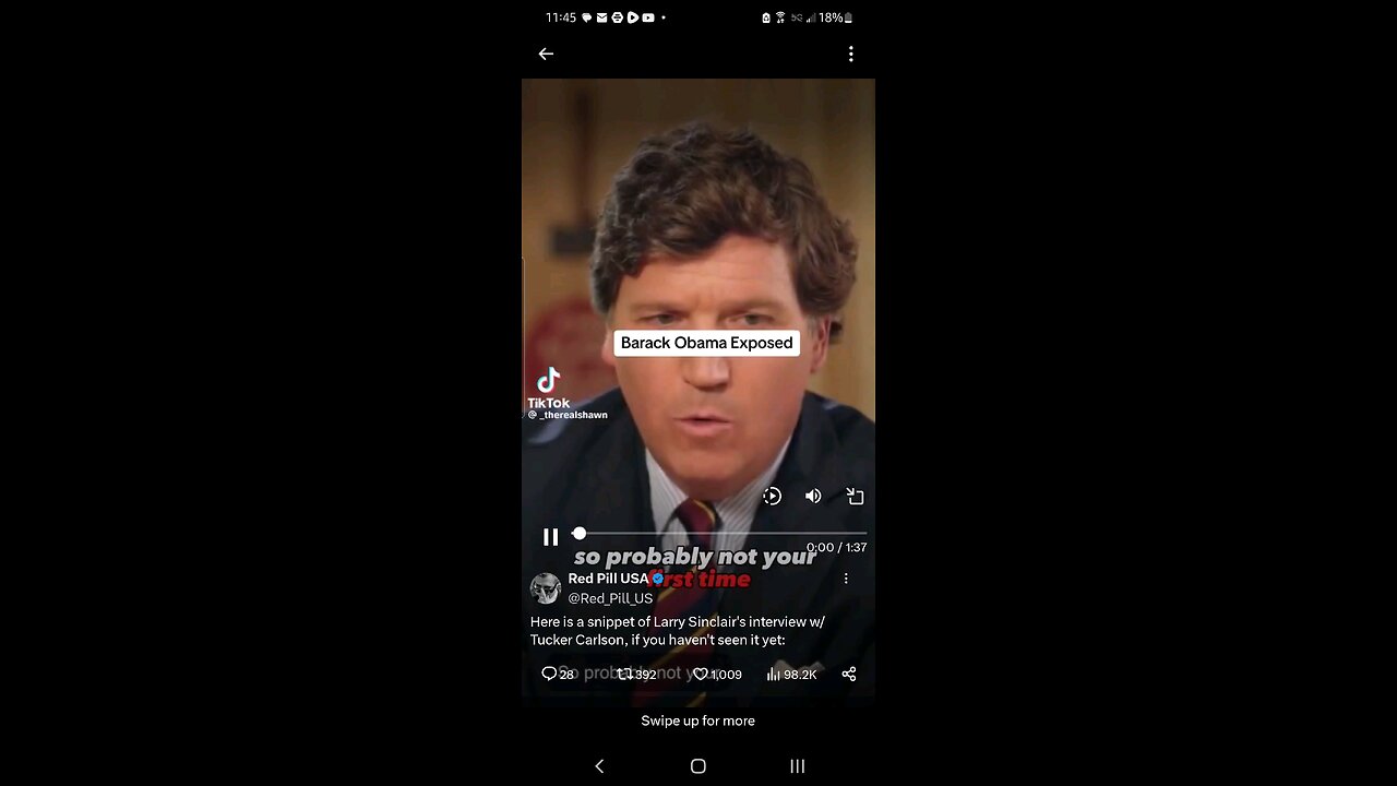 Larry Sinclair talks with Tucker Carlson how Obama likes his legs rubbed with his pants undone