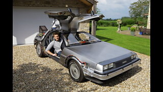 Great Scott! Man Owns Real Life Back To The Future DeLorean