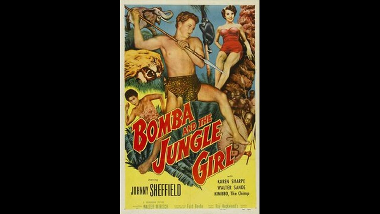 Bomba and the Jungle Girl 1952 Classic Adventure Movie