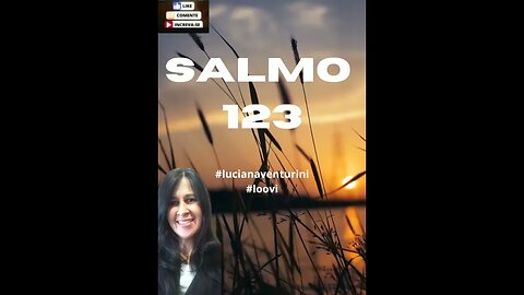 Para ti, ó Deus, levanto os olhos - Salmo 123 #shorts