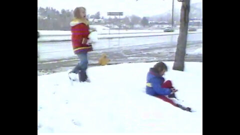 Take a look back at KABC weather coverage of SoCal snow in 1989..,