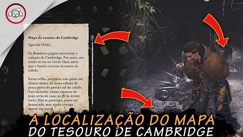 Assassin's creed valhalla, A Localização do mapa do tesouro de Cambridge | super dica PT-BR