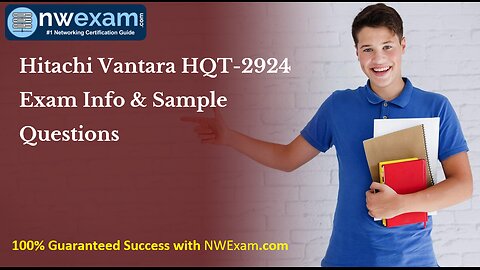 Hitachi Vantara HQT-2924 Exam Info & Sample Questions