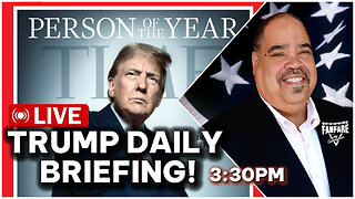 TRUMP DAILY BRIEFING: Trump Is Time Magazine Person Of The Year | Biden Goes Wild With Pardons!