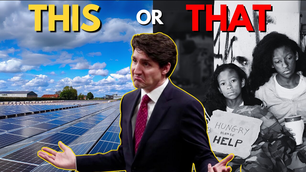 Justin Trudeau To Canada — Starve Your Kids For Climate Change