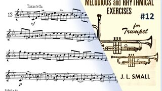 🎺🎺🎺 [TRUMPET ETUDE] Small 27 Melodical and Rhythmical exerc. forTrumpet- #12 por Helder Passinho Jr.