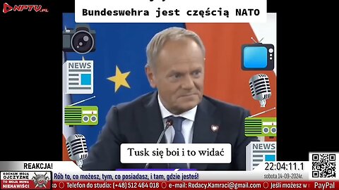 REAKCJA! - Olszański, Osadowski NPTV (14.09.2024)