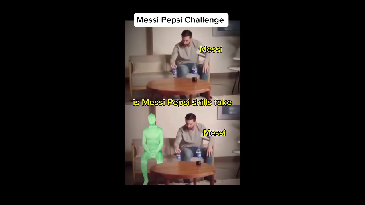 Is Messi pepsi skills fake ❕