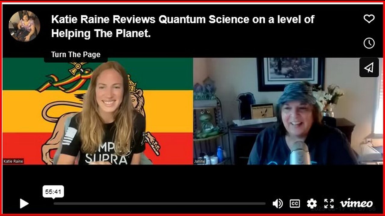 Katie Raine discussion on Plasma and Her missions