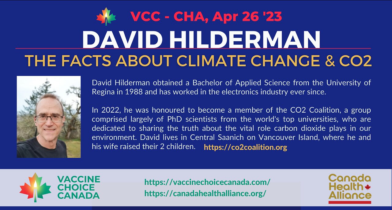 The Facts About Climate Change & CO2 - David Hilderman