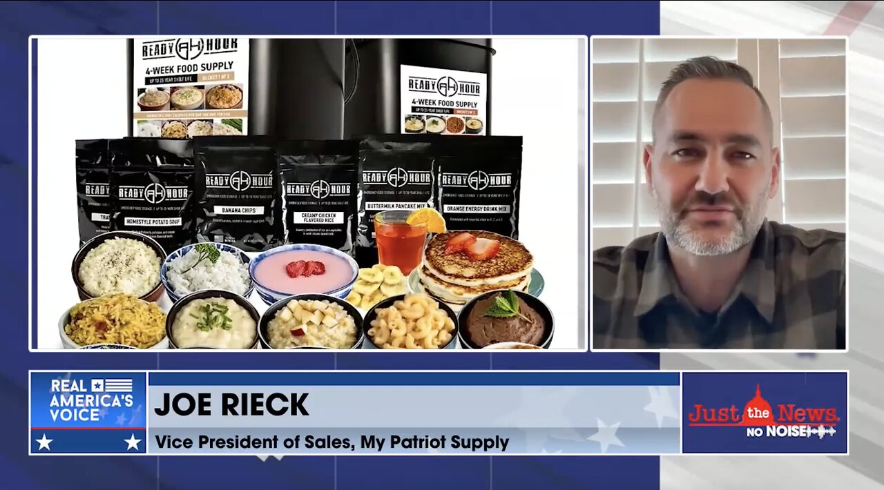 My Patriot Supply's vice president discusses why it's important to be prepared with their food supply