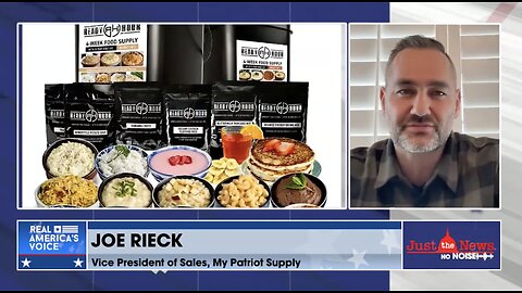 My Patriot Supply's vice president discusses why it's important to be prepared with their food supply