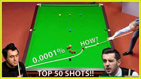 TOP 50 Shots In History! | Incredible Snooker Moments Ever