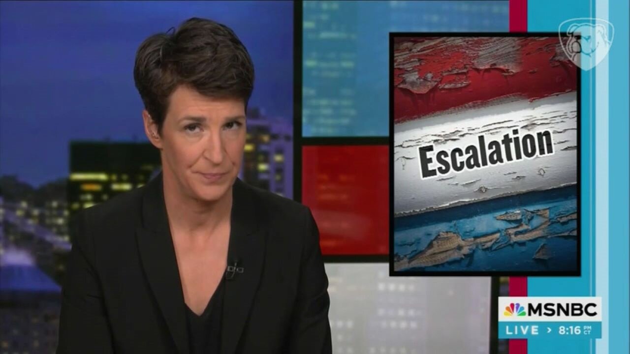 Rachel Maddow Stitches Insane Argument Linking Trump To Synagogue Bomb Threats