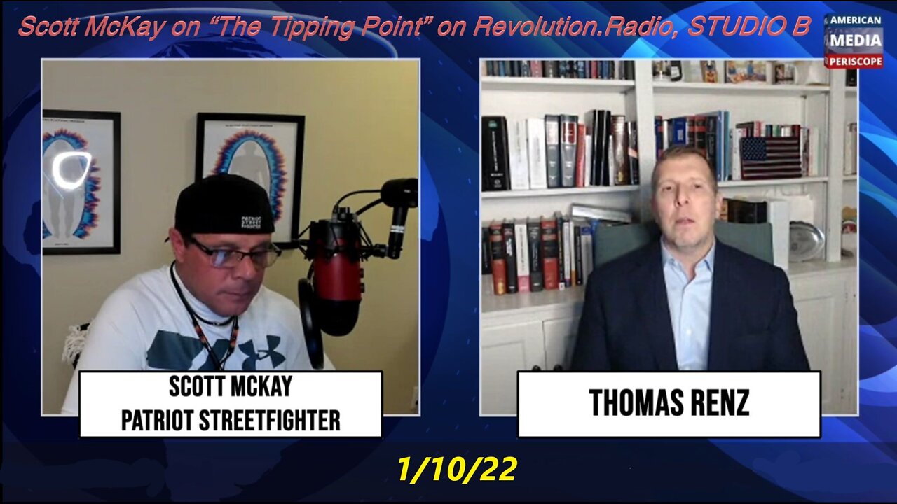 1.10.22 Scott McKay on “The Tipping Point” on Revolution.Radio, STUDIO B