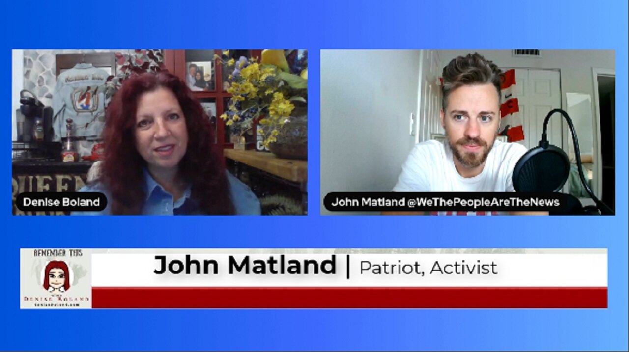 Denise and Patriot John Matland Fighting for Freedom, No Migrant Shelters