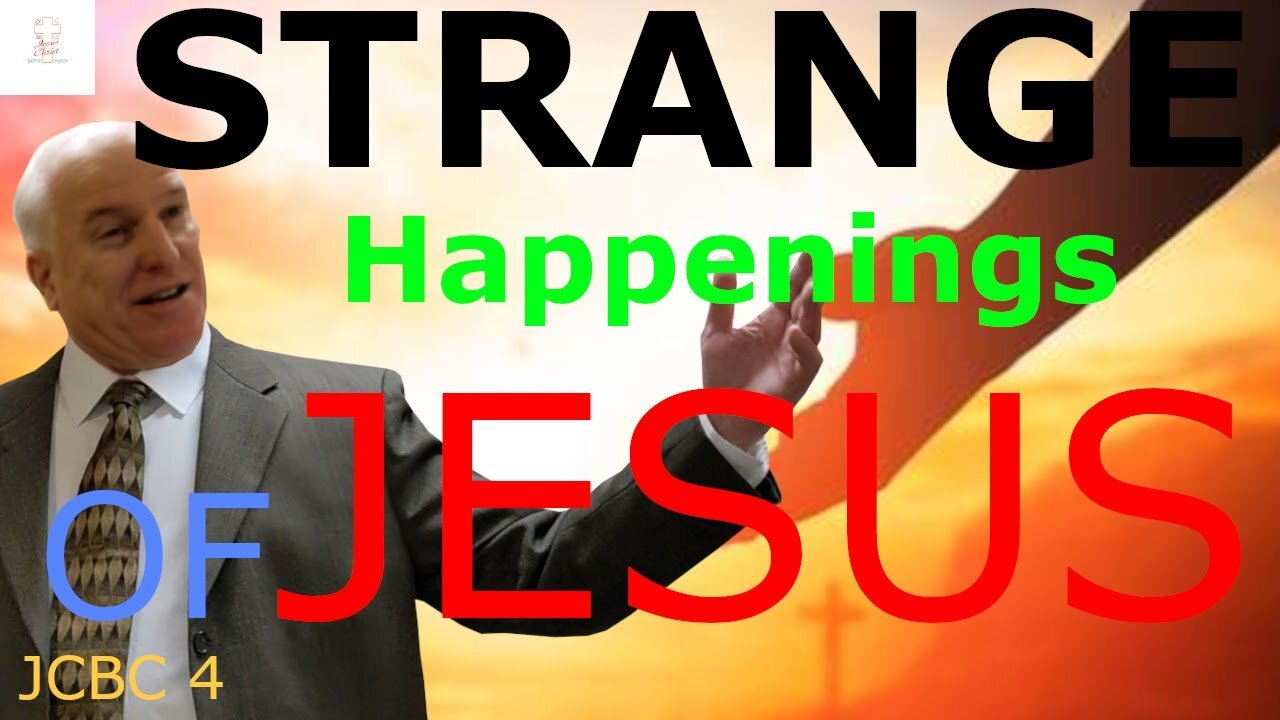 Strange happenings of Jesus Christ?