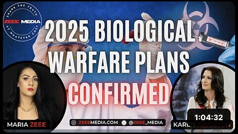 2025 Biological Warfare Plans Confirmed - Karen Kingston