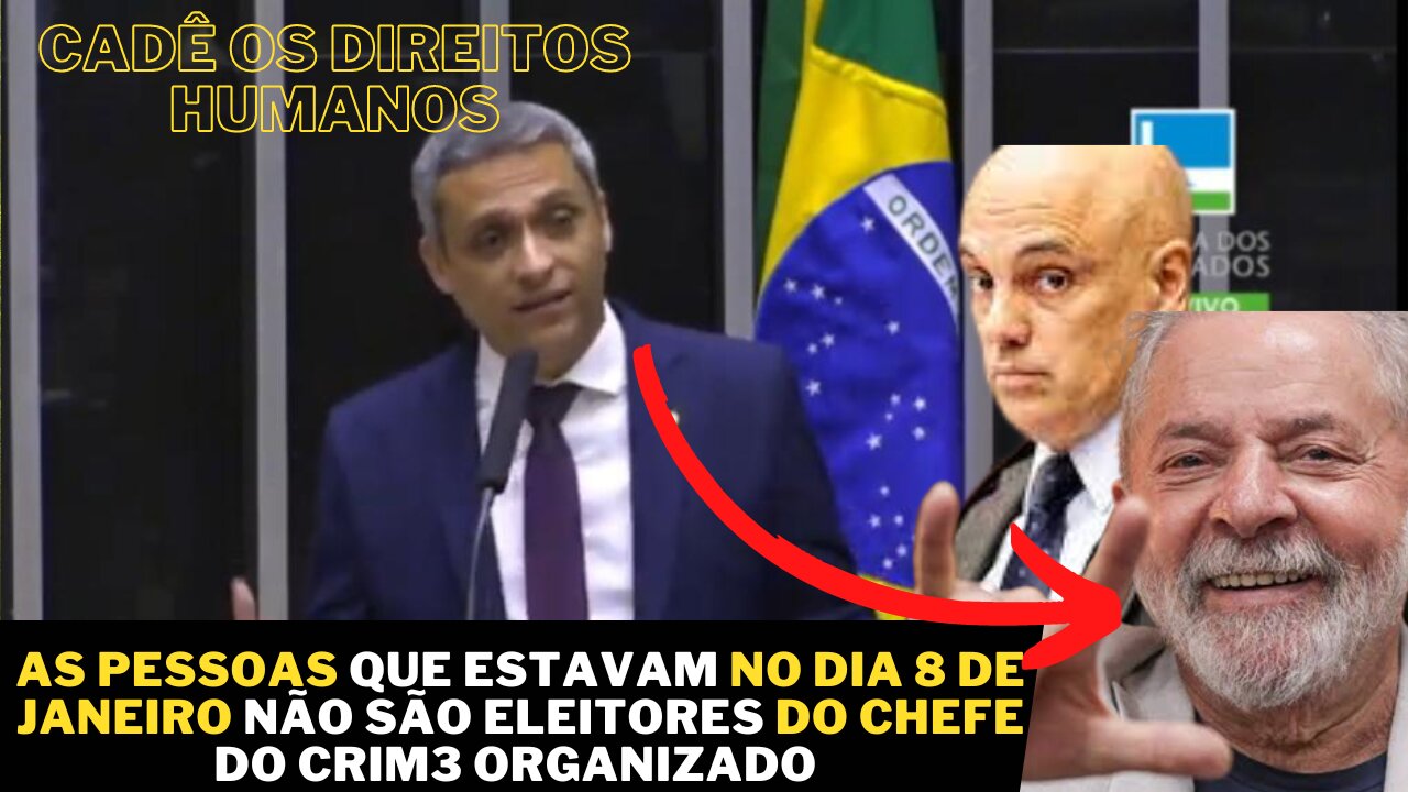 Gustavo Gayer chamou o Lula de chefe do crim3 fez DURO DISCURSO sobre PRISÕES do dia 8 de janeiro