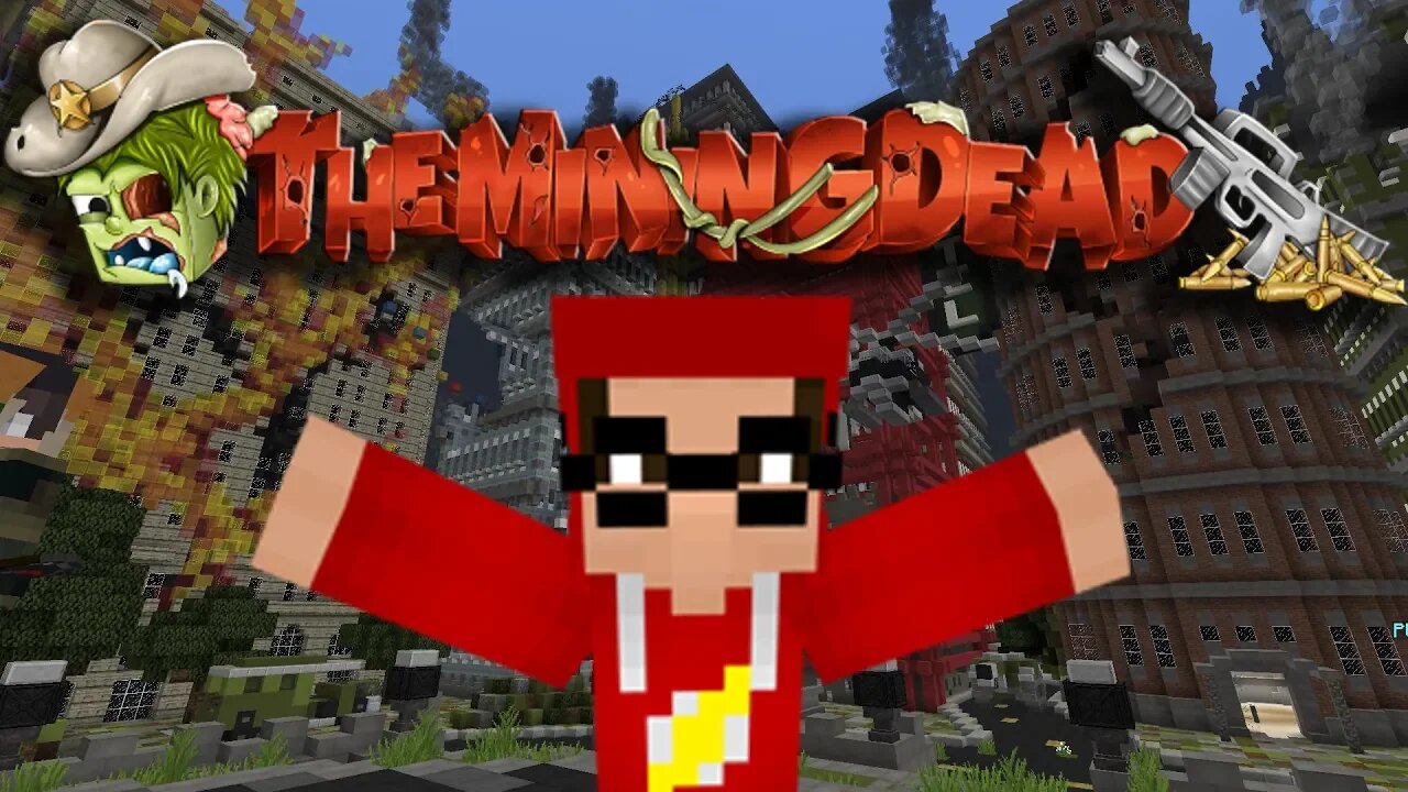 Minecraft The Mining Dead ep 1 - Learning To Survive In The Zombie Apocalypse