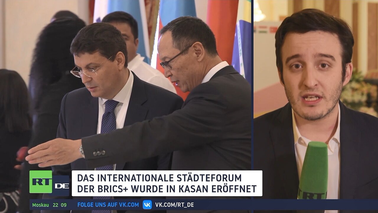 Internationale Städteforum der BRICS+ im russischen Kasan eröffnet