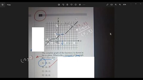 official SAT Test No14 Section 3 (Translation functions)